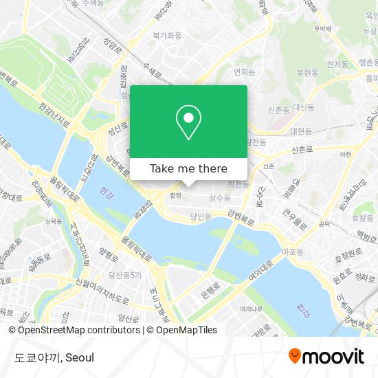 도쿄야끼 map