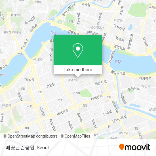배꽃근린공원 map