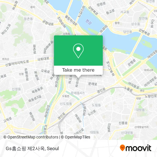 Gs홈쇼핑 제2사옥 map