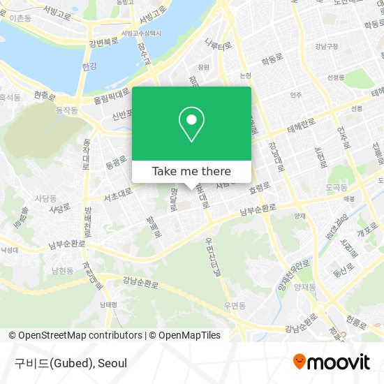 구비드(Gubed) map