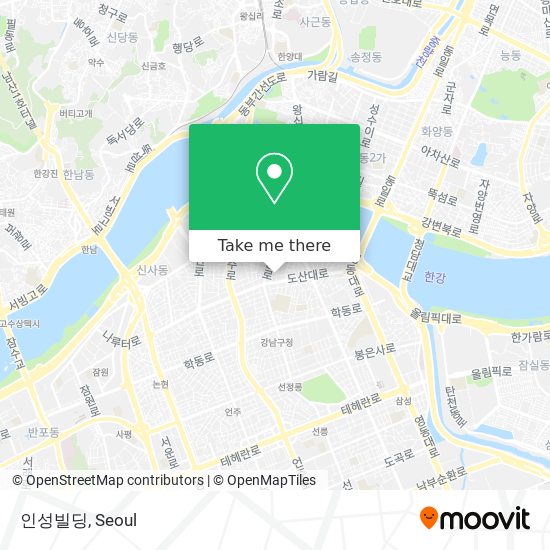 인성빌딩 map