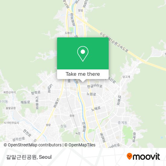갈말근린공원 map