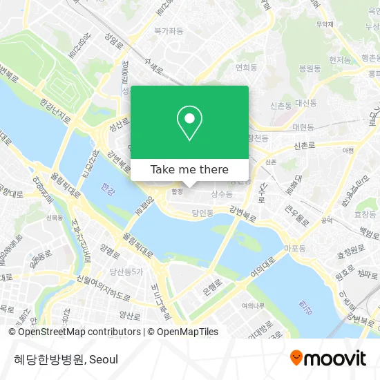 혜당한방병원 map
