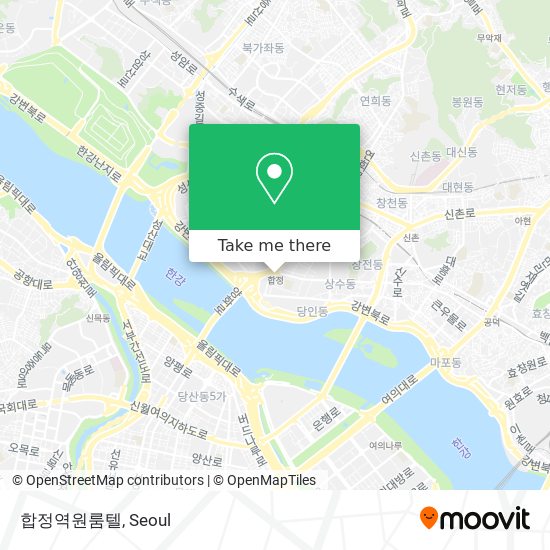 합정역원룸텔 map