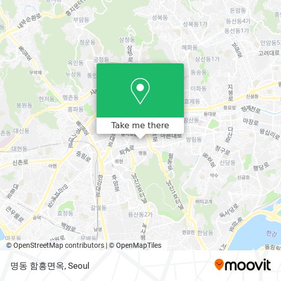 명동 함흥면옥 map