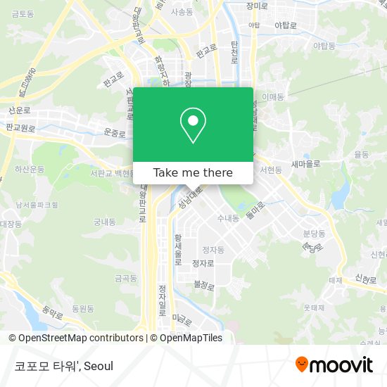 코포모 타워' map