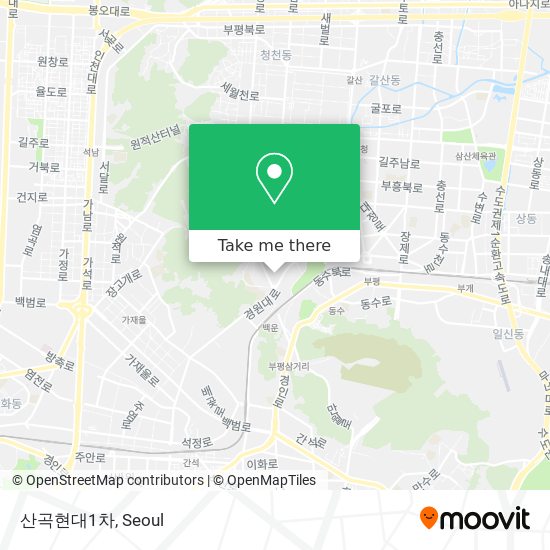 산곡현대1차 map