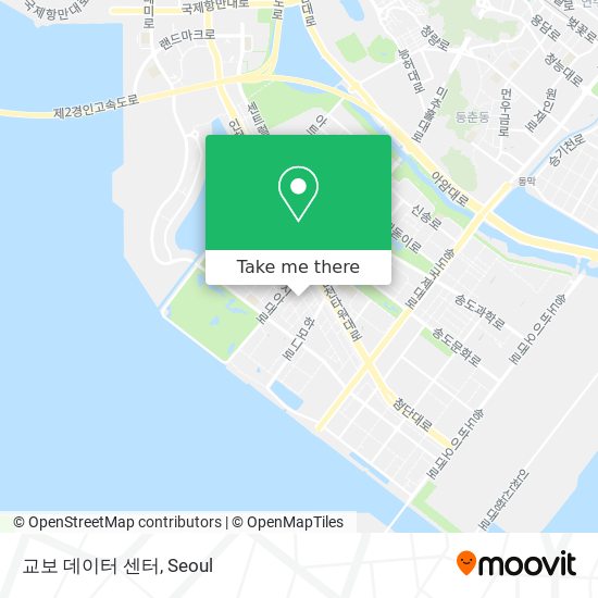 교보 데이터 센터 map