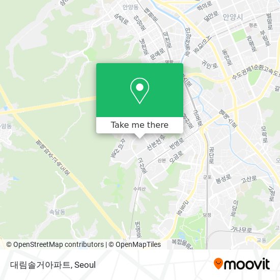 대림솔거아파트 map