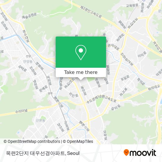 목련2단지 대우선경아파트 map