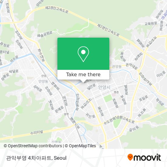 관악부영 4차아파트 map