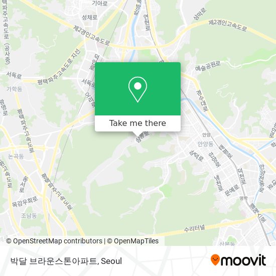 박달 브라운스톤아파트 map