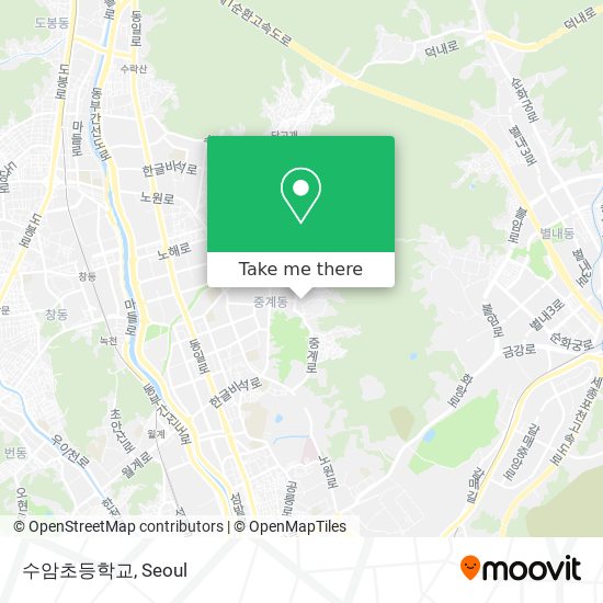 수암초등학교 map