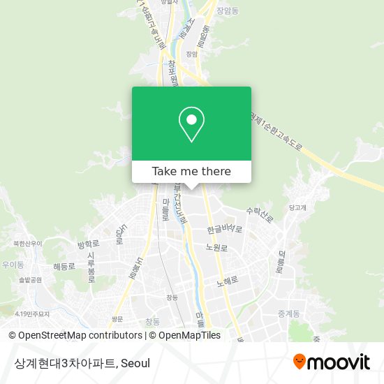 상계현대3차아파트 map