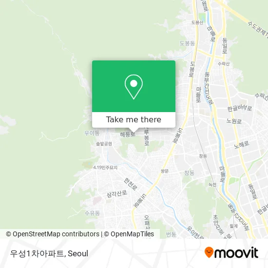 우성1차아파트 map