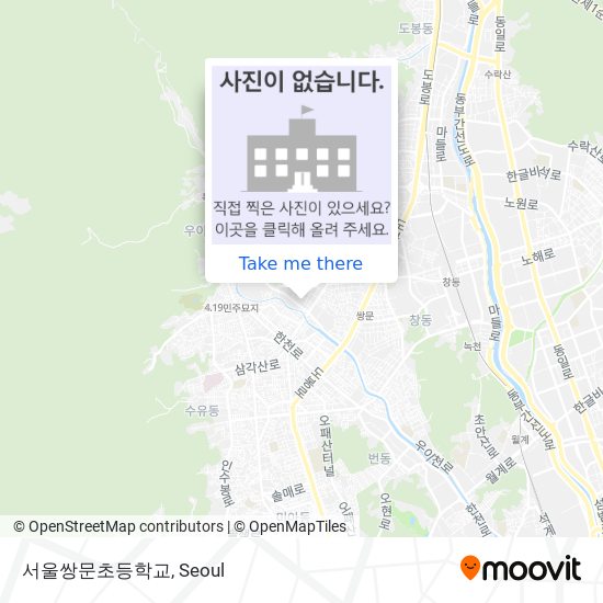 서울쌍문초등학교 map