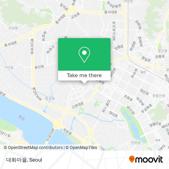 대화마을 map