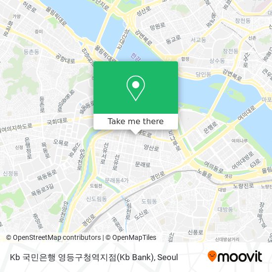 Kb 국민은행 영등구청역지점(Kb Bank) map