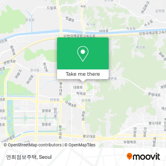 연희점보주택 map