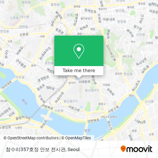 참수리357호정 안보 전시관 map