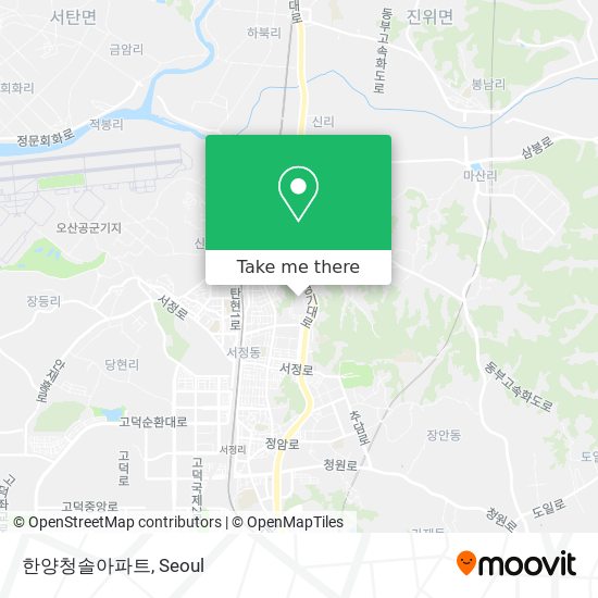 한양청솔아파트 map