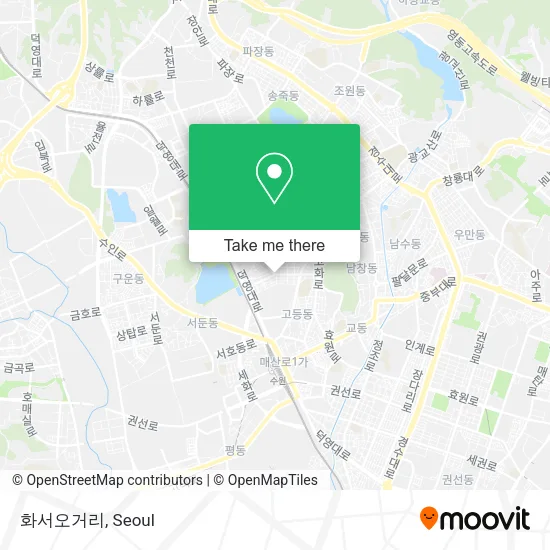 화서오거리 map