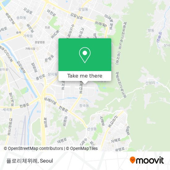 플로리체위례 map