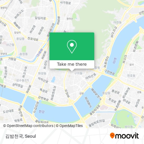 김밤천국 map