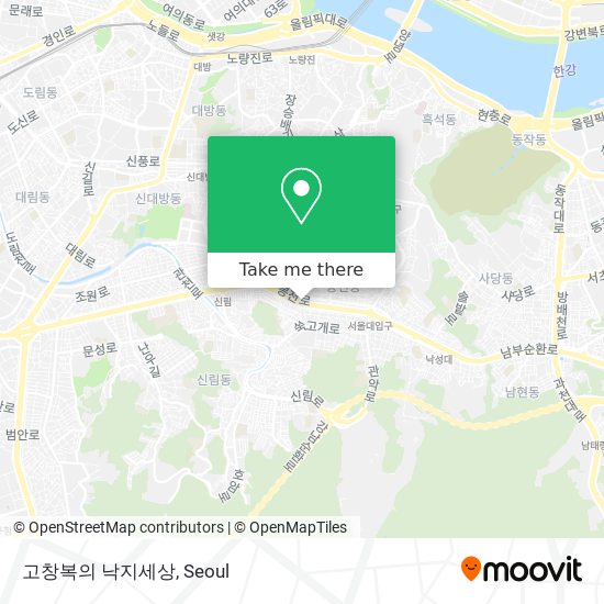 고창복의 낙지세상 map