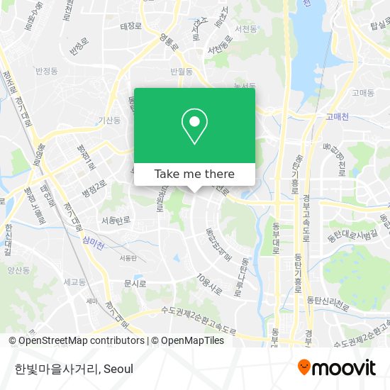 한빛마을사거리 map