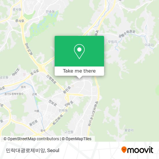 민락대광로제비앙 map