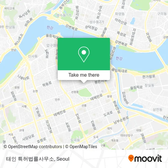 태인 특허법률사무소 map