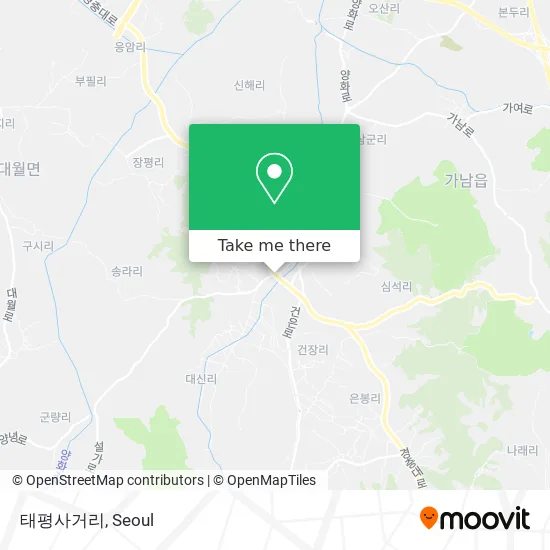 태평사거리 map