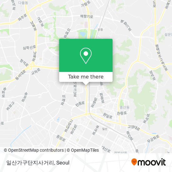 일산가구단지사거리 map