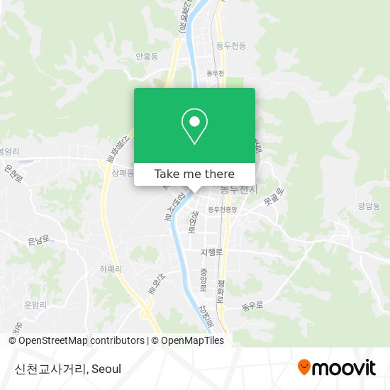 신천교사거리 map