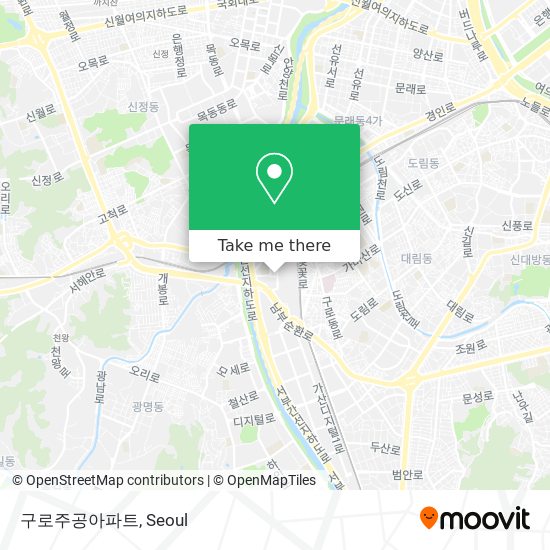 구로주공아파트 map