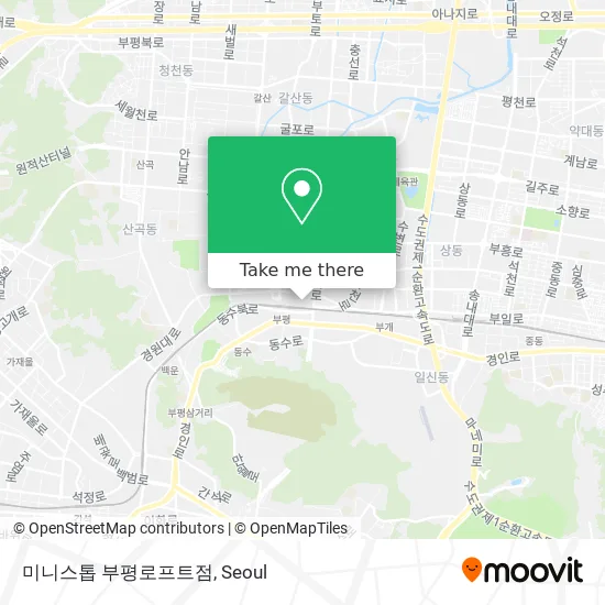 미니스톱 부평로프트점 map