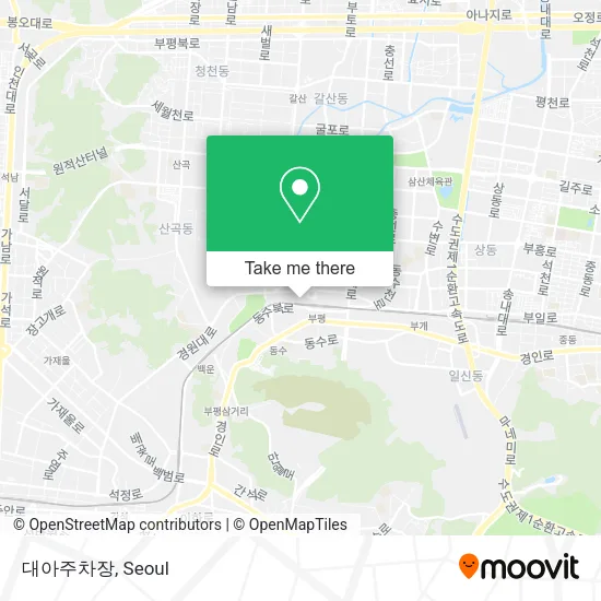 대아주차장 map