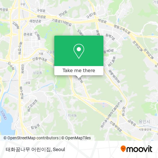 태화꿈나무 어린이집 map