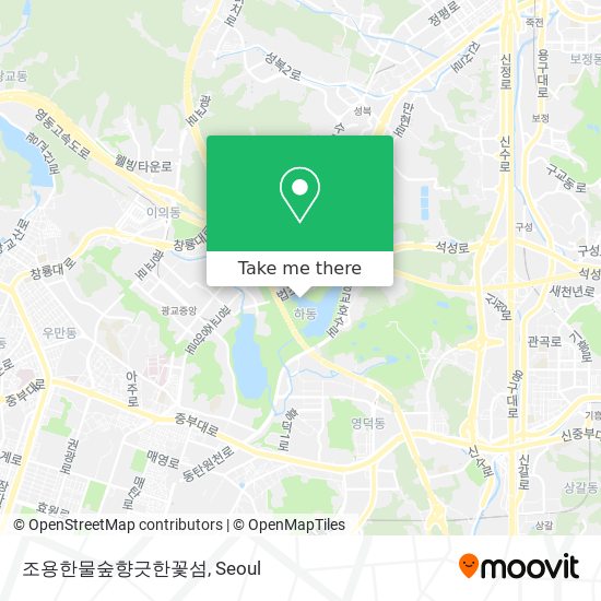 조용한물숲향긋한꽃섬 map