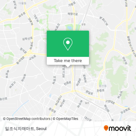 일조식자재마트 map