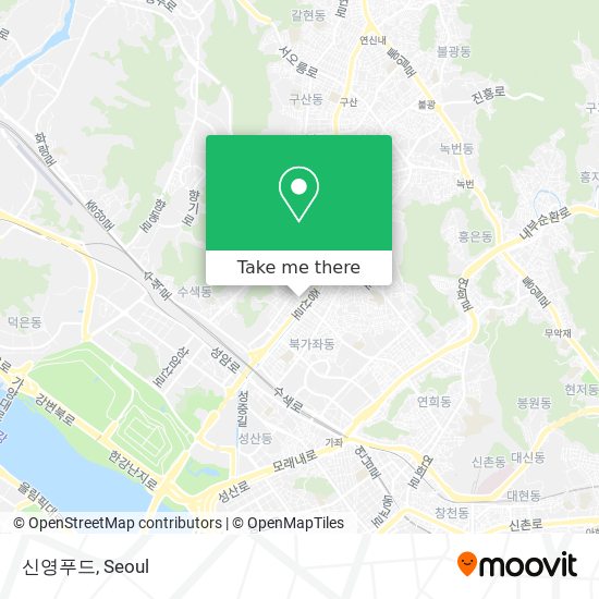 신영푸드 map