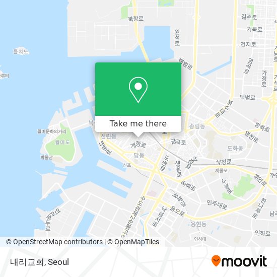 내리교회 map