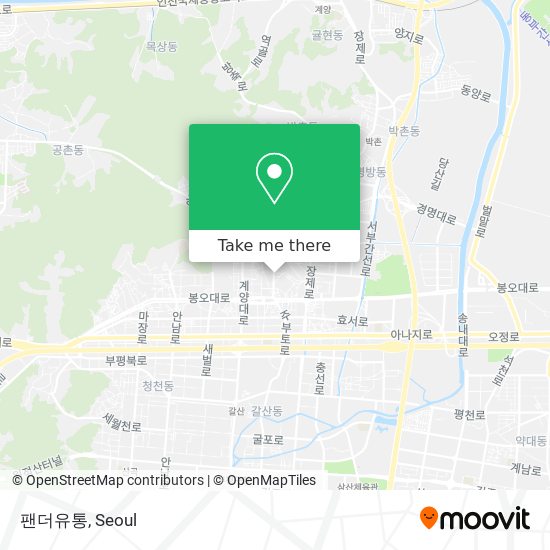 팬더유통 map