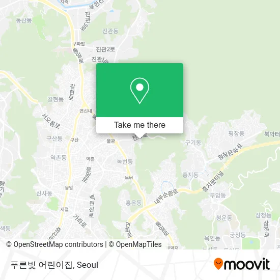 푸른빛 어린이집 map