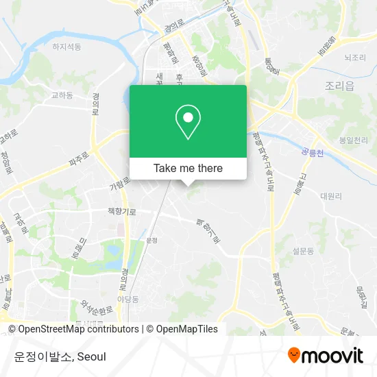 운정이발소 map
