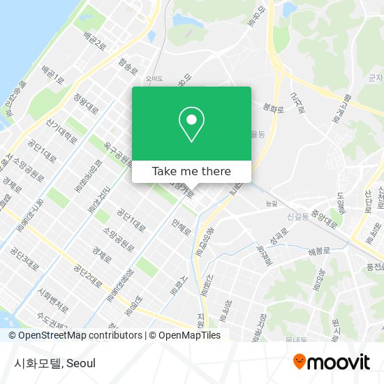 시화모텔 map