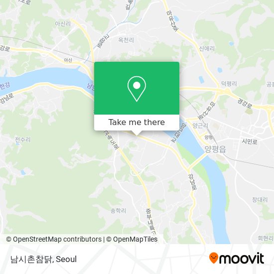 남시촌참닭 map