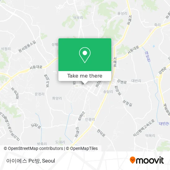 아이에스 Pc방 map