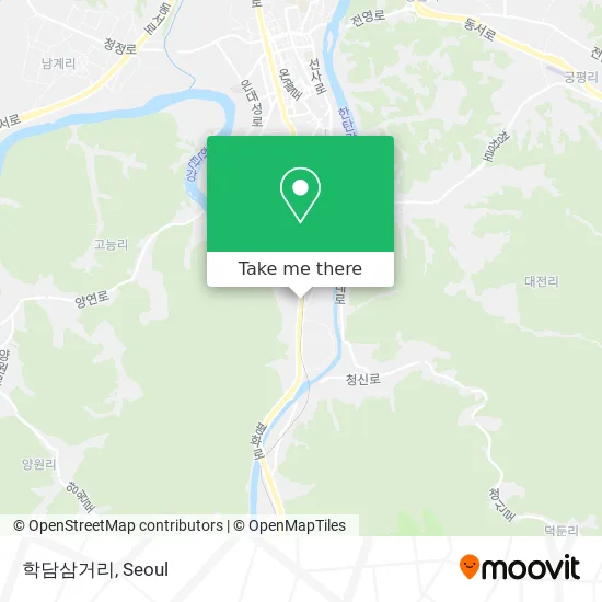 학담삼거리 map